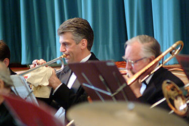 Neal Boornazian, Trumpet and  Bill Porter, Trombone